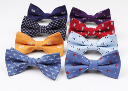 bow tie manufacturing, bow tie screen printing, bow tie weaving manufacturing, bow tie silk printing,