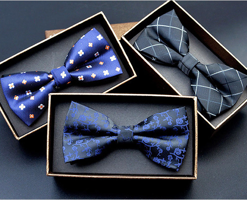 polyester bow tie, polyester bow tie printing, polyester bow tie weaving, polyester bow tie manufacturing,