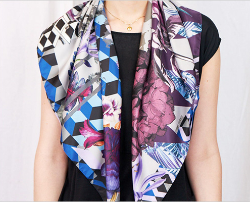 polyester shawl, polyester shawl printing, polyester shawl manufacturing,